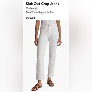 Madewell Mid-Rise Kick Out Jean